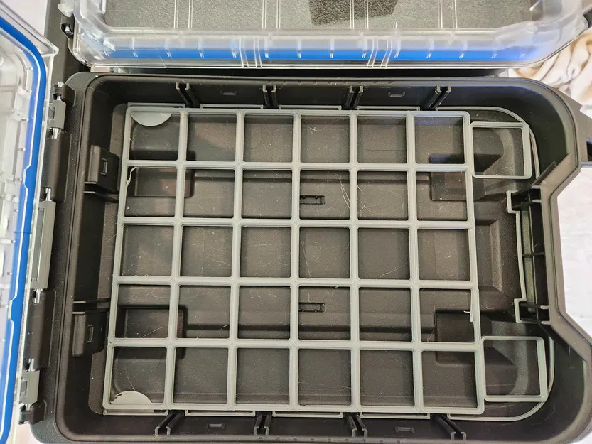 Tấm đế Gridfinity cho Hộp đựng đồ Hart Stack Half 254497 - Lưới 5x6 có bộ chuyển đổi cho ngăn cao 6u - Image 2