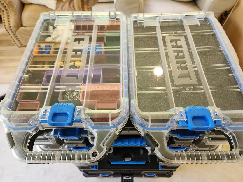 Tấm đế Gridfinity cho Hộp đựng đồ Hart Stack Half 254497 - Lưới 5x6 có bộ chuyển đổi cho ngăn cao 6u - Image 5