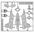 Mô hình Tàu Fang Fighter Star Wars - Kit Card - Thumbnail 9