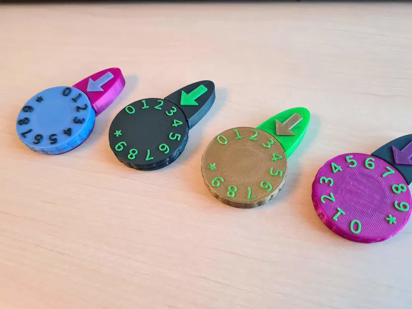 Bộ đếm mạng Clicky 12 mặt - Image 1