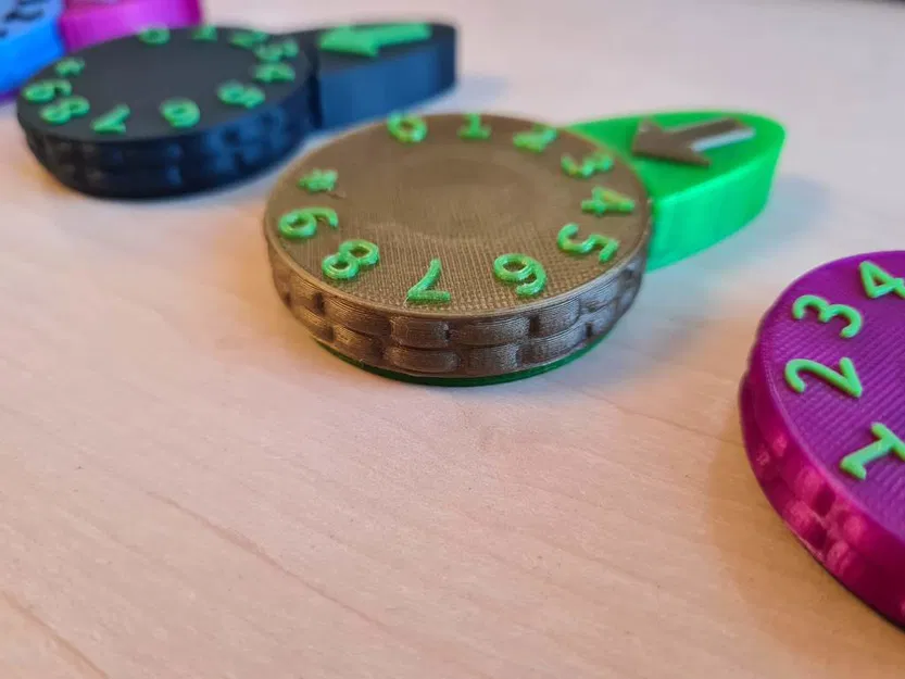 Bộ đếm mạng Clicky 12 mặt - Image 5