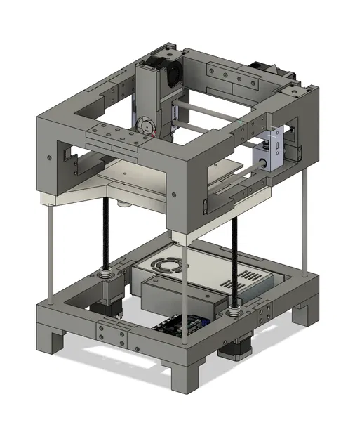 THE 100 v1.0 - Máy in 3D nhanh nhất với khung in - Image 3