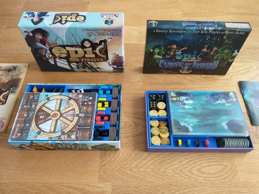 Bộ chèn hộp board game Tiny Epic Pirates - Image 1