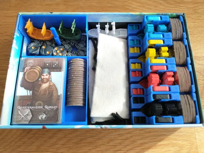 Bộ chèn hộp board game Tiny Epic Pirates - Image 2