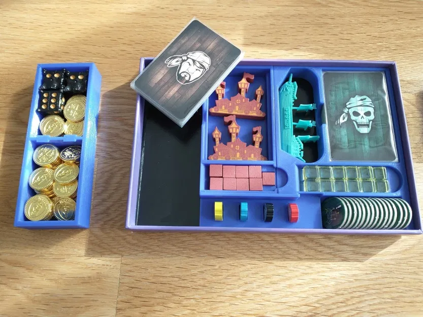 Bộ chèn hộp board game Tiny Epic Pirates - Image 4