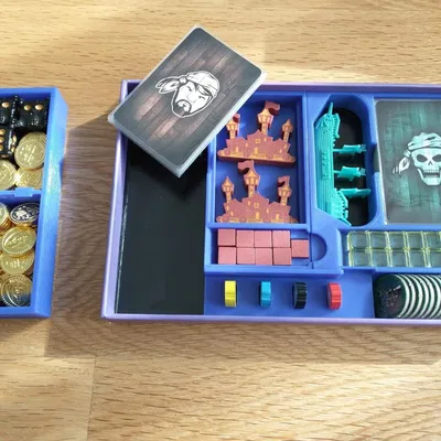 Bộ chèn hộp board game Tiny Epic Pirates