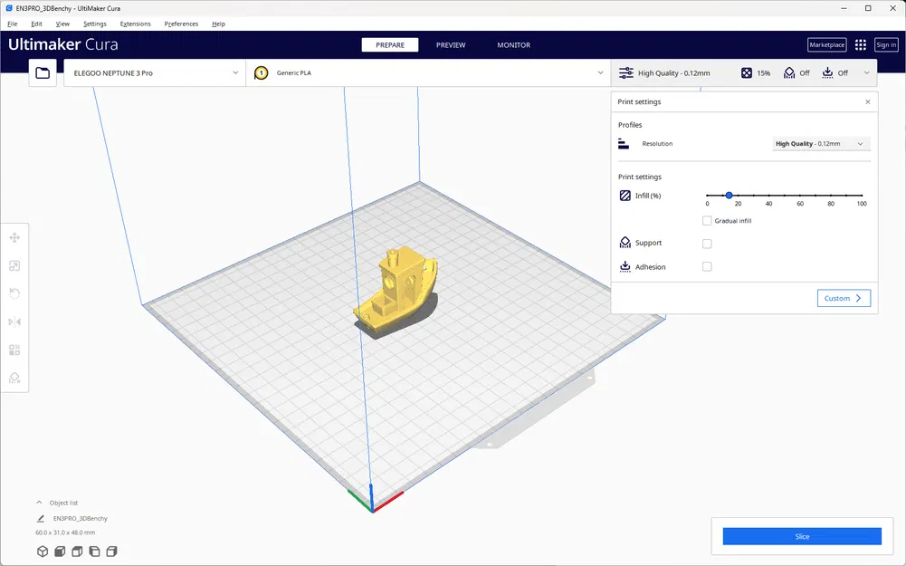 Build plate tùy chỉnh cho Neptune 3 và 4 (Pro/Plus/Max) cho PrusaSlicer và Cura - Image 4