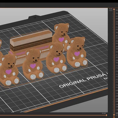 Gấu Bông Trái Tim Yêu Thương - MMU