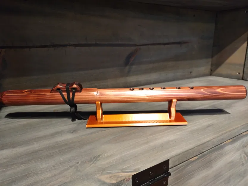 Đế Sáo Ngang và Chỗ Để Nhạc Cụ Trên Bàn - Image 2