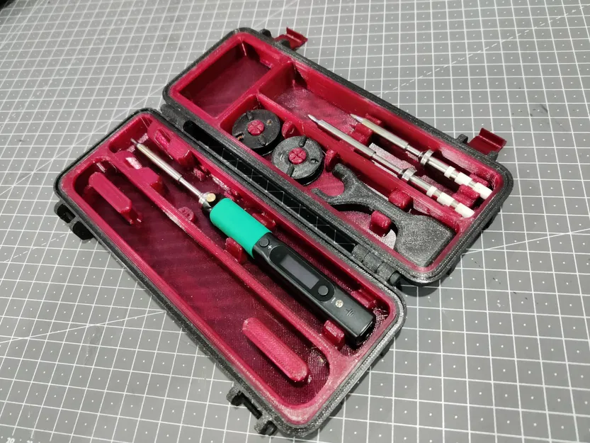 Kẹp Giữ Mỏ Hàn Pinecil Cho Hộp Đựng Đồ Di Động - Image 3