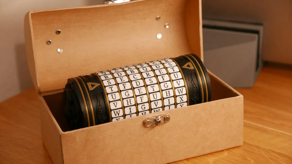 Vòng chữ đa sắc cho Cryptex (đầu in đơn) - Image 1