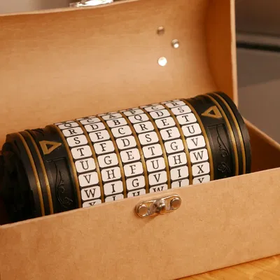 Vòng chữ đa sắc cho Cryptex (đầu in đơn)