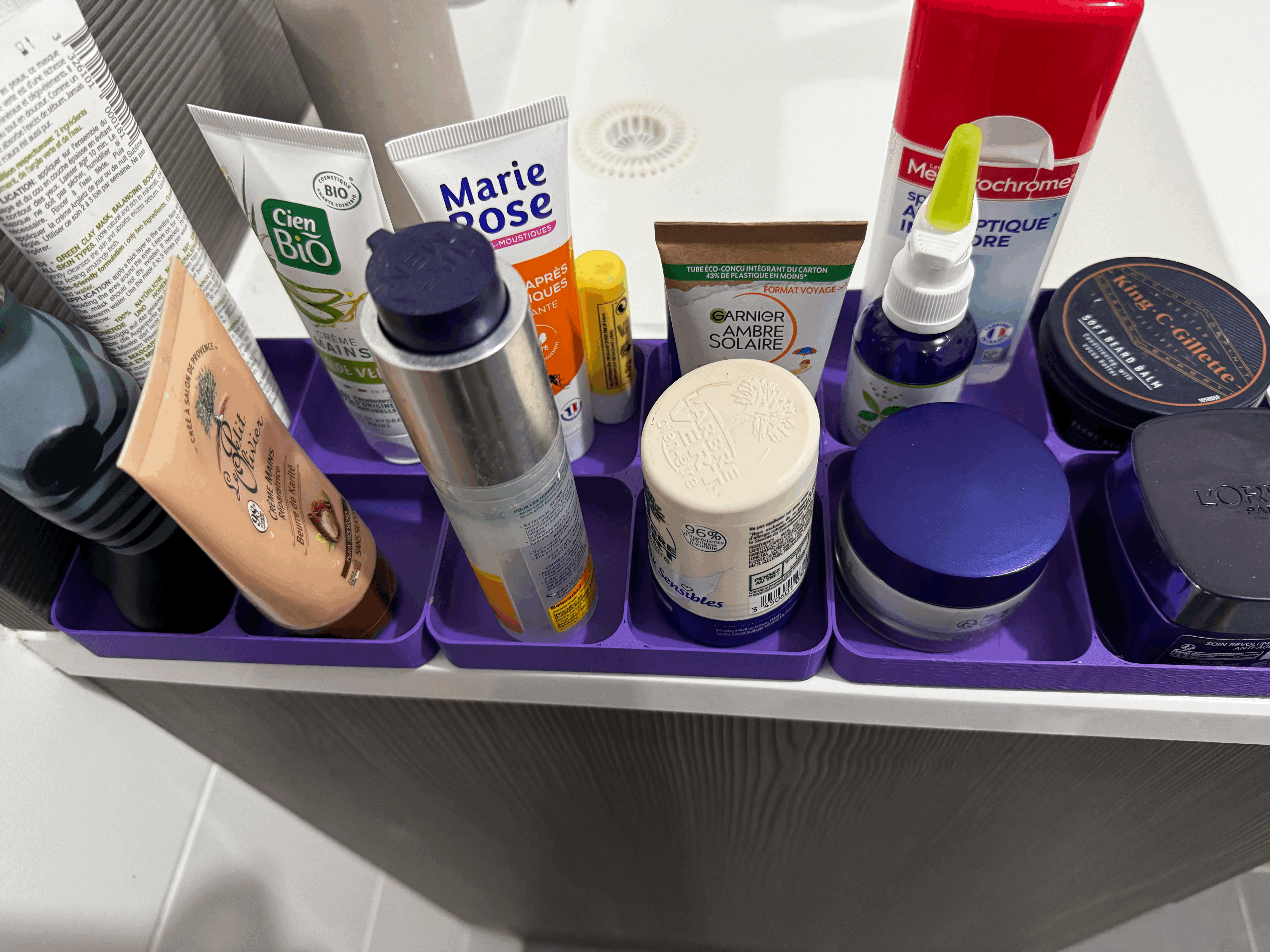 Khay Tổ Chức Bên Hông Bồn Rửa Mặt - Thumbnail 1