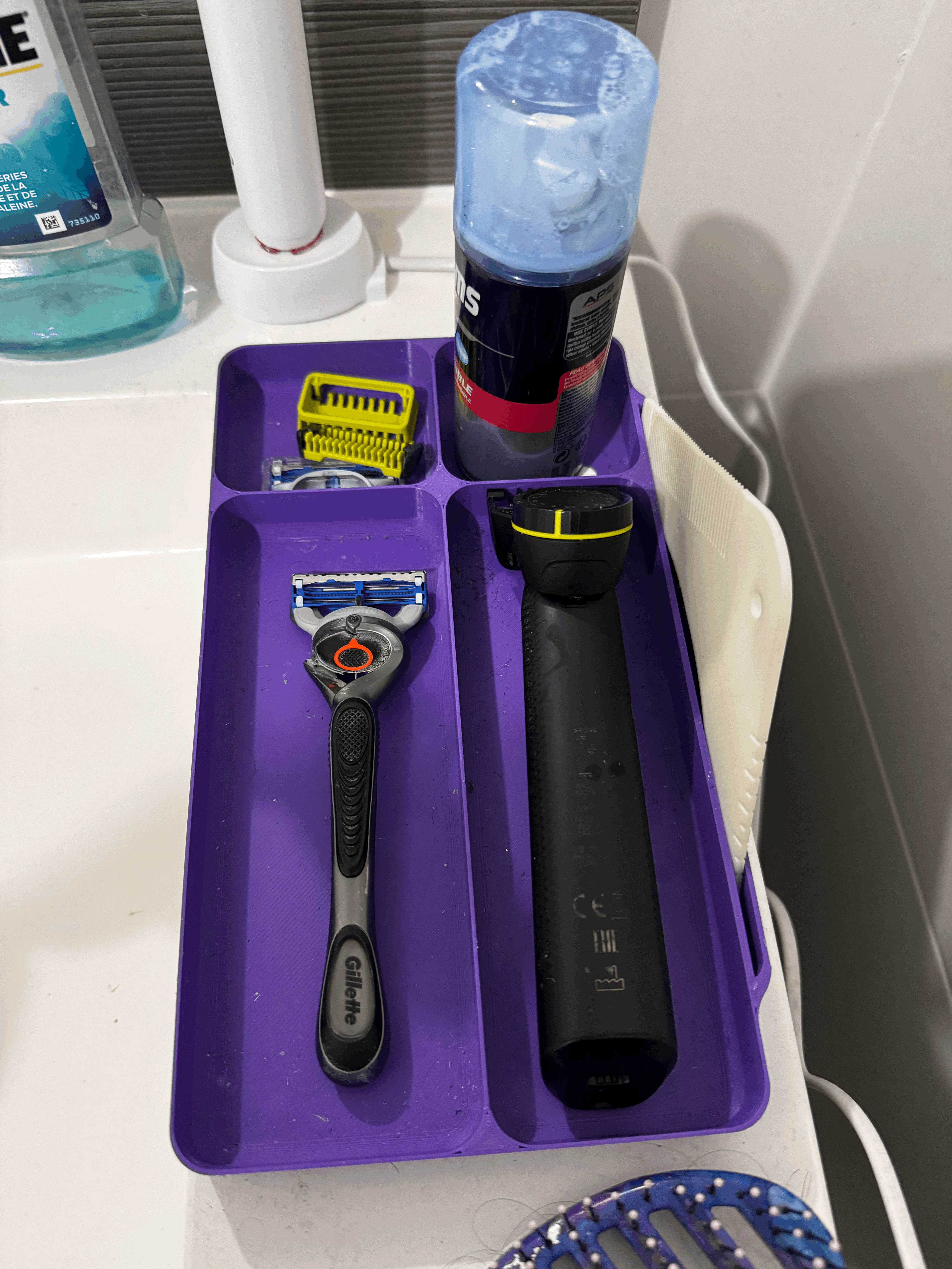 Khay Tổ Chức Bên Hông Bồn Rửa Mặt