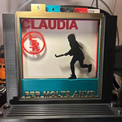 Khung Sáu Tấm với Các Tấm Trống