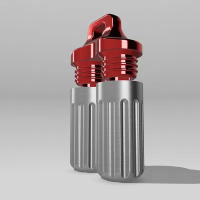 Móc Khóa Hộp Đựng Thuốc Kép