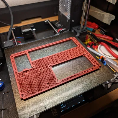 Little Boy S - Mặt sau - Tấm đồ họa mỏng và Quạt 60mm