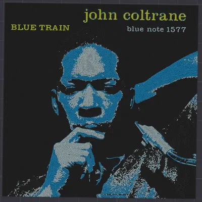 Mô hình John Coltrane - Blue Train - Blue Note 1577 - Hueforge