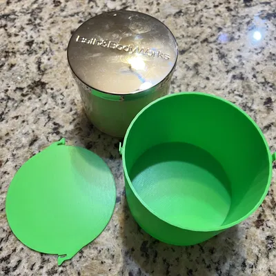 Hộp quà tặng nến (đường kính 105mm x cao 95mm)