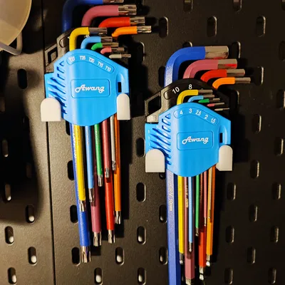 Kệ Giữ Lục Giác / Inbus Cho Bảng Skadis