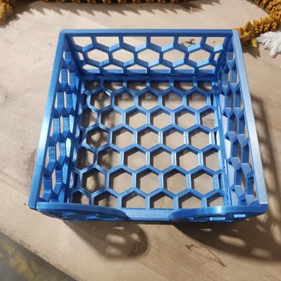 Chân Đựng Khăn Ăn Hình Lục Giác 5x5 inch