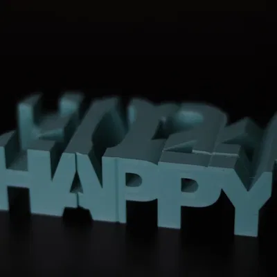 Chữ Chúc Mừng Năm Mới 2024 Dạng Lật