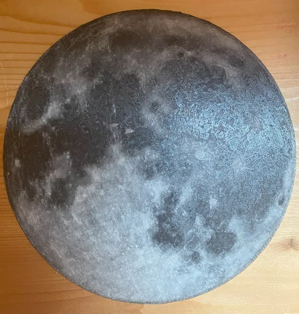Mô Hình Mặt Trăng Mond Lithophane - Image 1