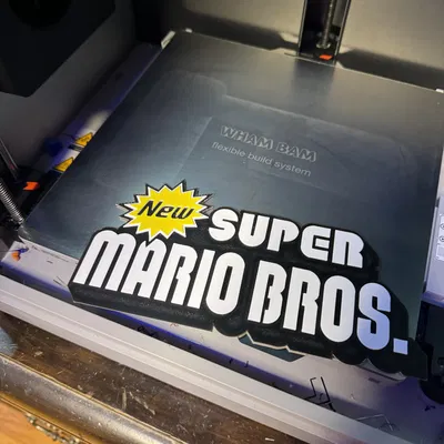 Biển hiệu Super Mario Bros.