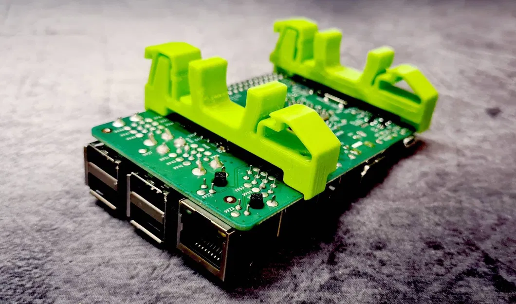 Đế Pi gắn ray DIN đơn giản (ngang) - Image 1