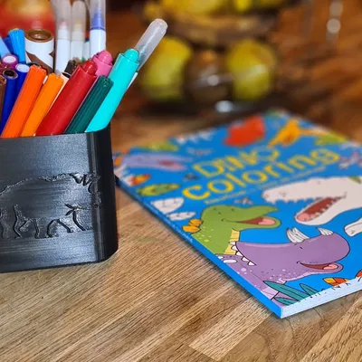 Hộp Đựng in Hình Khủng Long