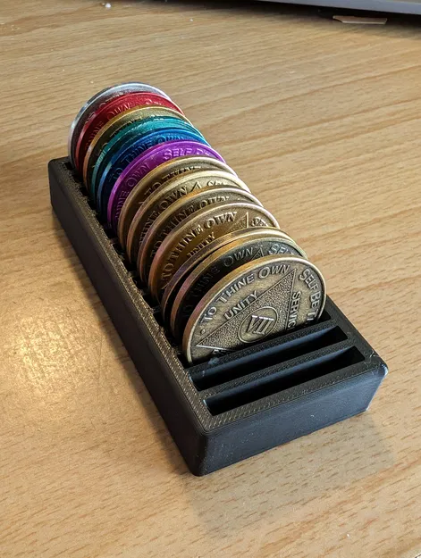 Giá Đỡ Huy Hiệu Cai Nghiện AA/Sobriety Chip Holder - Image 1