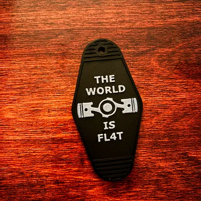 Móc khóa Subaru "Trái đất phẳng"