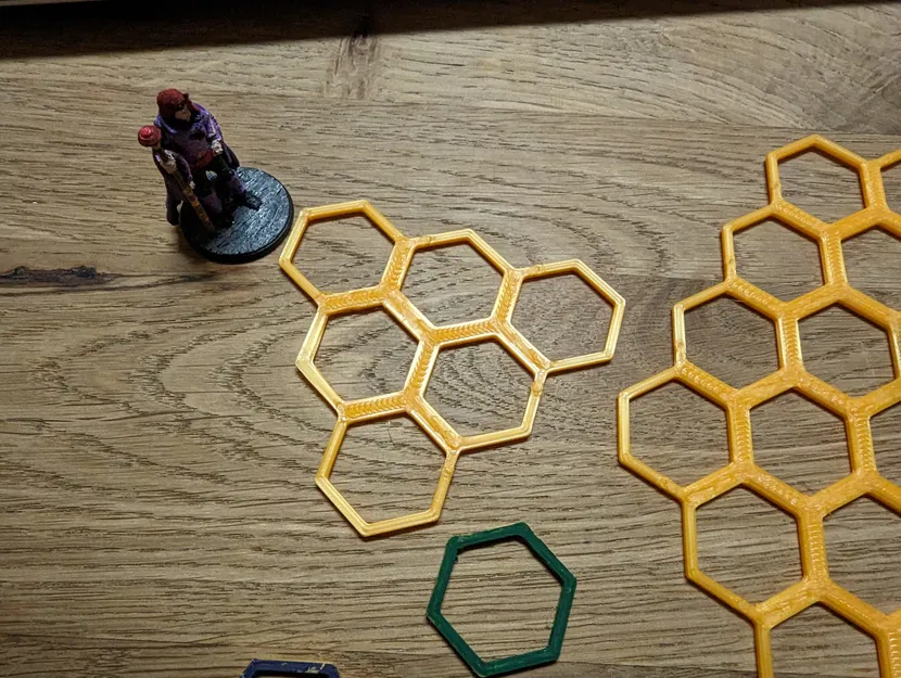 Các Hình Dạng Lưới Lục Giác Cho Game "Pen and Paper" - Image 3