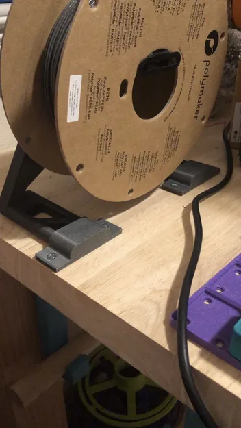 Đế Gắn Hộp Đựng Cuộn Dây Bambulab Lên Bàn - Image 1