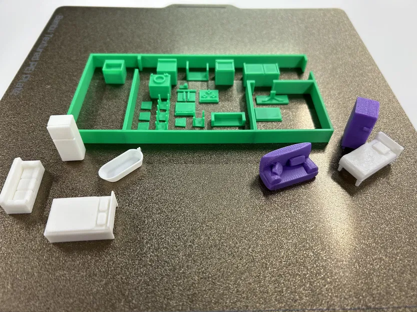 Mô Hình Nội Thất | Nhà Búp Bê | Mô Hình Tỉ Lệ - Image 1