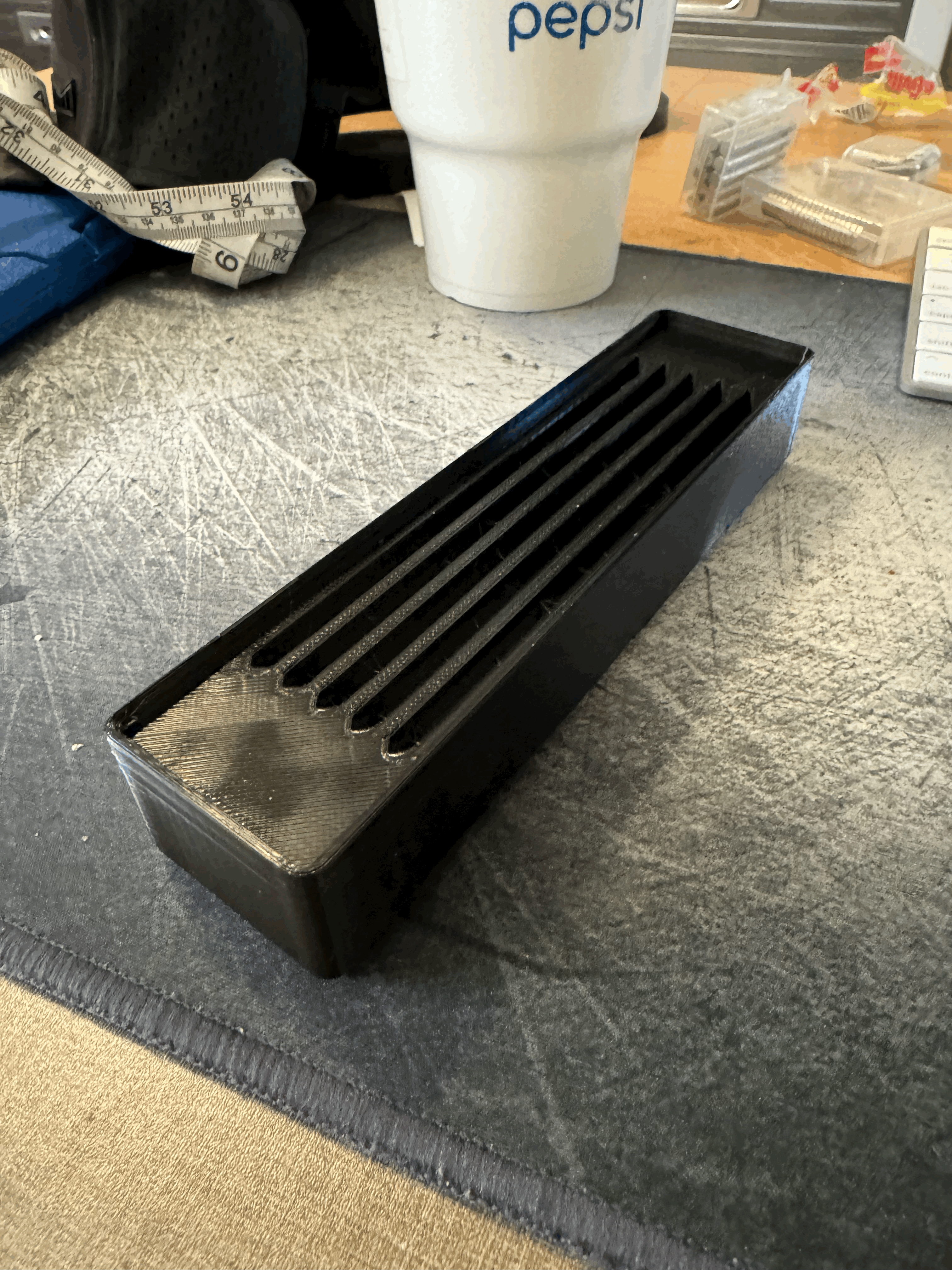 Khuôn Giữ Xẻng Prusa 1x4 Gridfinity - Thumbnail 2