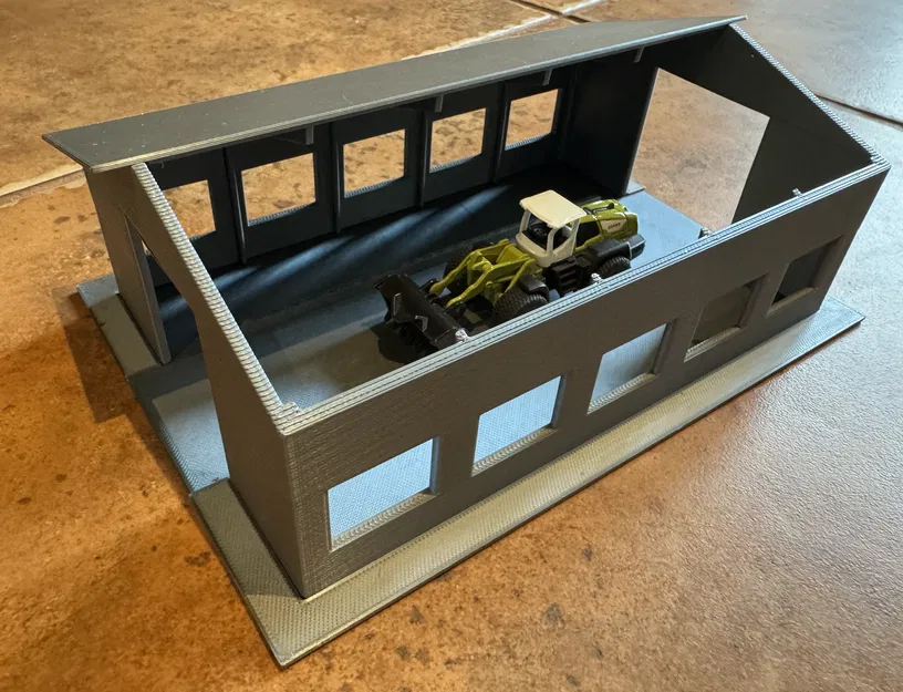 Mô Hình Chuồng Bò Tỷ Lệ H0 - Image 2