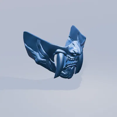 Mặt Nạ Oni Phong Cách Smilodon Số 03