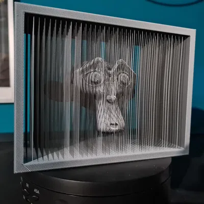 Mô Hình Khỉ Suzanne (Blender Monkey) Bằng Dây