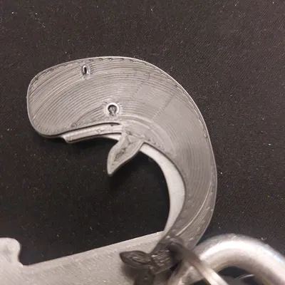 Móc Khóa Cá Voi Dễ Thương