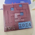 Lịch Puzzle Hàng Ngày 2024 (Không Cần Đa Sắc) - Thumbnail 1