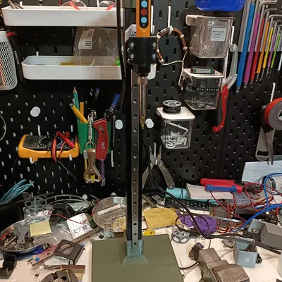 Máy Ép Nhiệt Ren (Heat Set Press) Dùng Ray Tuyến Tính