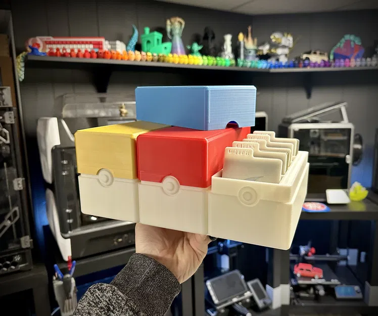 Hộp Đựng Pokemon TCG 3 Ống Bản Remix - Image 1