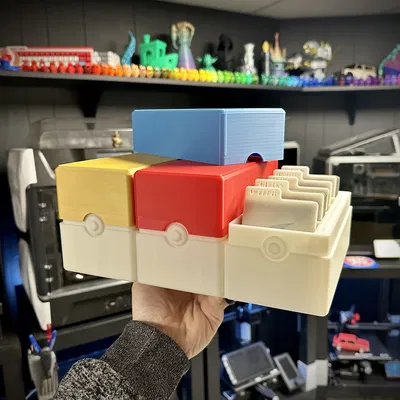 Hộp Đựng Pokemon TCG 3 Ống Bản Remix