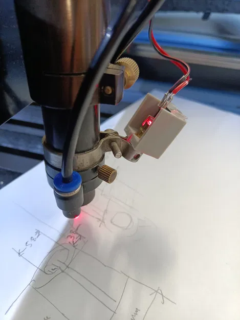 Giá Đỡ Module Laser Keyes Cho Laser Dẫn Đường 10mm - Image 1