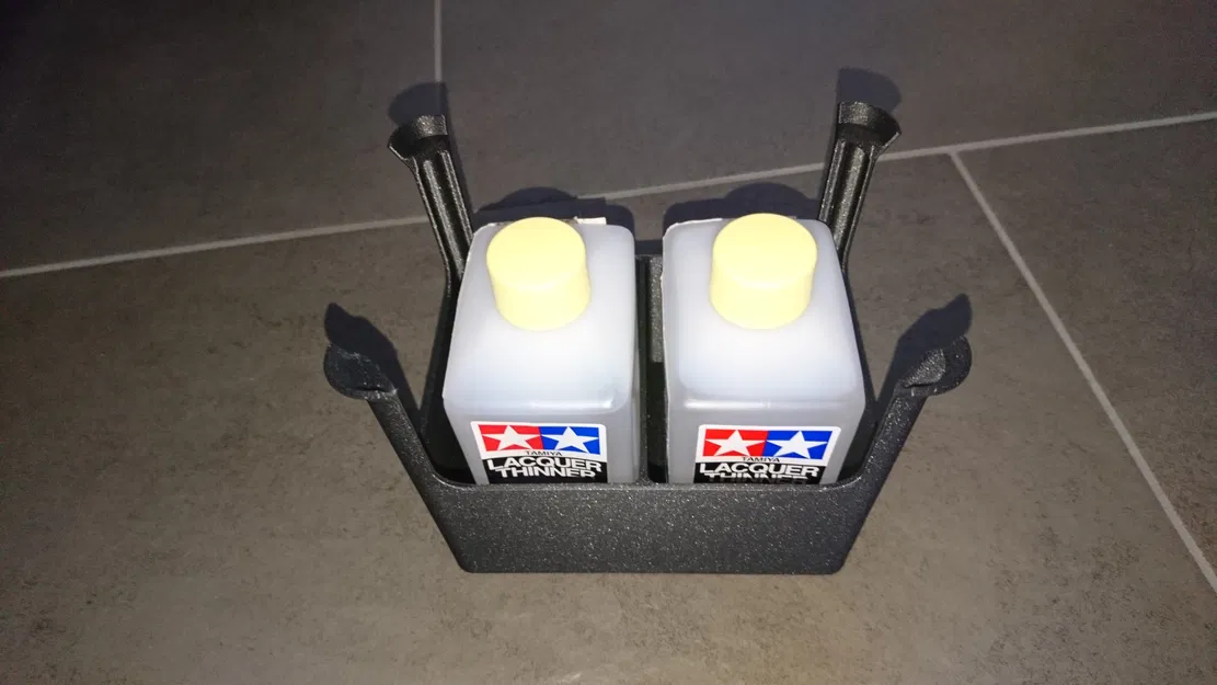 TAMIYA - Hộp đựng chồng lên nhau cho 2 chai dung môi 250ml - Image 2