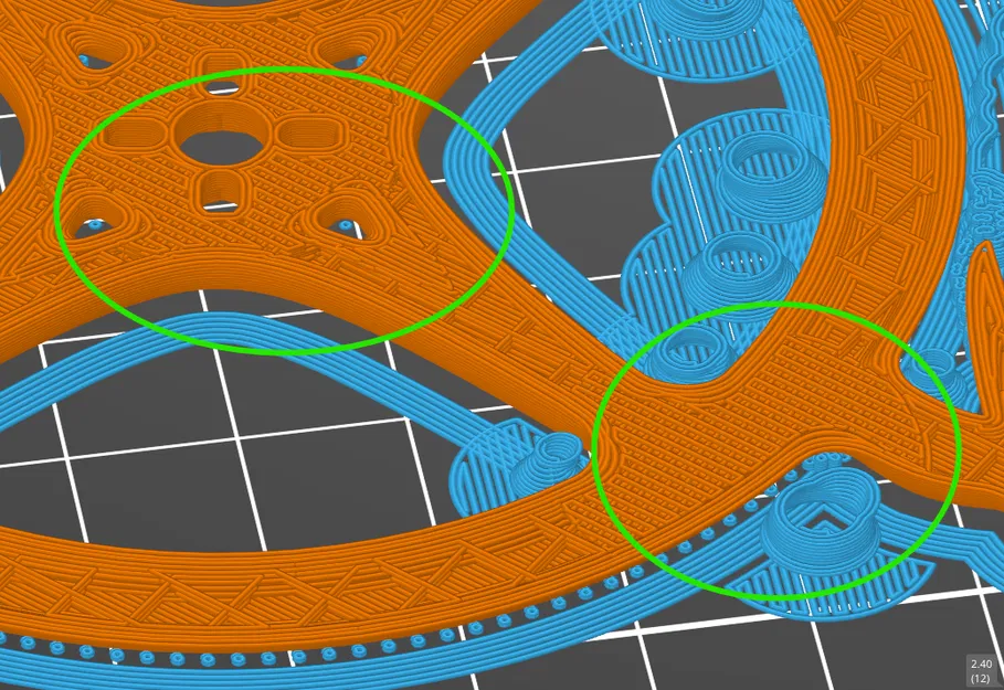 Khung drone CHASSIS ORGANIC 2.5 POUCES - Image 15