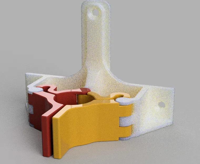 Giá đỡ vật tròn (in liền) - Image 1