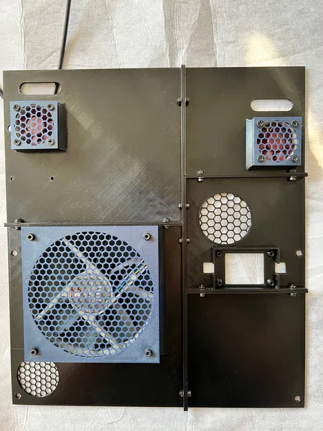 Tấm ốp lưng Flashforge Adventurer 5M (AD5M) Quietmode Chế Thêm Vỏ Buck Converter - Image 2