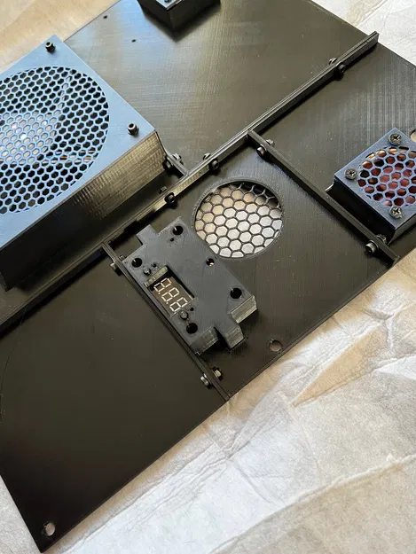 Tấm ốp lưng Flashforge Adventurer 5M (AD5M) Quietmode Chế Thêm Vỏ Buck Converter - Image 5